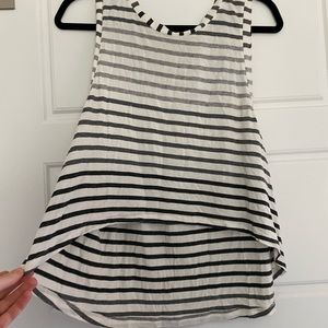 Beyond Yoga Striped Tank
